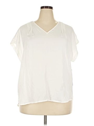 Simply Vera Vera Wang Short Sleeve Blouse (view 1)