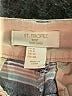 St. Tropez West 100% Linen Stripes Gray Shorts Size 8 - photo 3