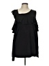 Halogen Black Sleeveless Top Size L - photo 1