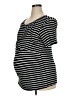 Smallshow Black Short Sleeve Top Size XL Maternity - photo 1