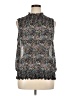 Atmosphere 100% Polyester Black Sleeveless Blouse Size 16 - photo 1