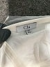 Clu 100% Cotton Ivory Short Sleeve Top Size XS - photo 7