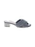 Antonio Melani 100% Leather Solid Blue Gray Sandals Size 8 - photo 1