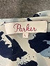 Parker 100% Polyester Animal Print Blue Casual Dress Size L - photo 7