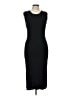 Finity Solid Black Cocktail Dress Size L - photo 1