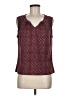41Hawthorn Red Sleeveless Blouse Size Med Petite - photo 1