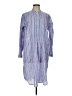 Nirvana 100% Cotton Blue Casual Dress Size L - photo 1