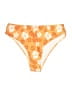 Unbranded Floral Orange Swimsuit Bottoms Size L - photo 1