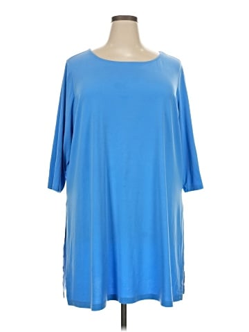 Susan Graver 3/4 Sleeve Top (view 1)