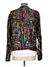 Chico's Print Multi Color Black Blazer Size Lg (2) - photo 2