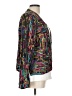 Chico's Print Multi Color Black Blazer Size Lg (2) - photo 4