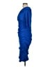 Kiyonna 100% Polyester Blue Cocktail Dress Size 1X - photo 5