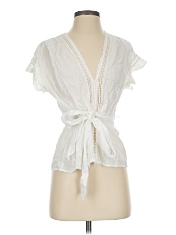 Max Studio Short Sleeve Blouse (view 1)