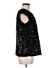 Mossimo 100% Polyester Black Short Sleeve Top Size M - photo 4