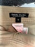 Tribal Studio Solid Tan Black Skort Size 12 - photo 3