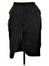 Max Mara 100% Rayon Stripes Black Formal Skirt Size 10 - photo 2