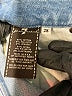 7 For All Mankind Hearts Blue Jeans Size 28 waist - photo 8
