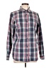 Columbia Plaid Blue Long Sleeve Button-Down Shirt Size L - photo 1