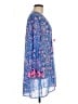 Lilly Pulitzer 100% Polyester Blue Kimono Size L - photo 4