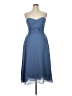 Unbranded 100% Polyester Blue Cocktail Dress Size 1X (estimated) - photo 1
