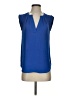J.Crew Blue Sleeveless Blouse Size 00 - photo 1