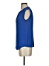 J.Crew Blue Sleeveless Blouse Size 00 - photo 5