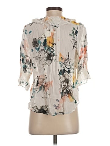 Anthropologie Short Sleeve Blouse (view 2)
