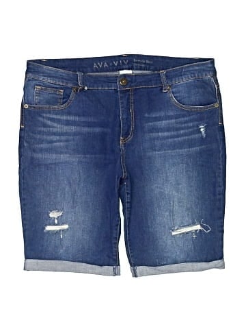 Ava & Viv Denim Shorts (view 1)