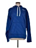 Nike 100% Polyester Blue Pullover Hoodie Size M - photo 1