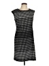 SOHO Apparel Ltd Houndstooth Black Cocktail Dress Size 12 - photo 1