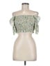 Lulus 100% Polyester Green Sleeveless Blouse Size M - photo 1