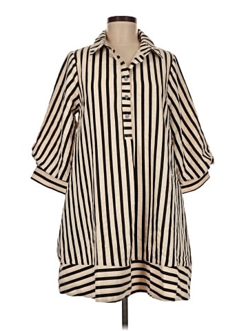 Entro 3/4 Sleeve Blouse (view 1)