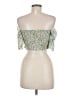 Lulus 100% Polyester Green Sleeveless Blouse Size M - photo 2