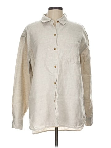 Athleta Long Sleeve Button-Down Shirt (view 1)