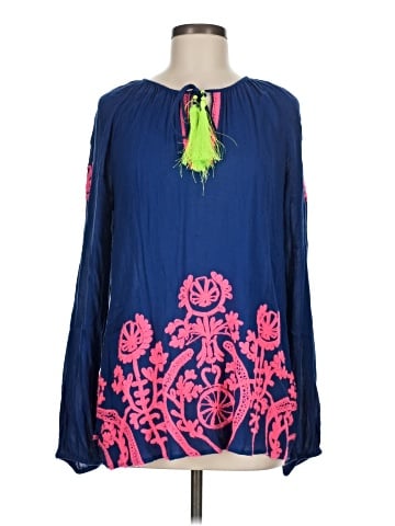 Lilly Pulitzer Long Sleeve Blouse (view 1)