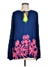 Lilly Pulitzer 100% Rayon Blue Long Sleeve Blouse Size M - photo 1
