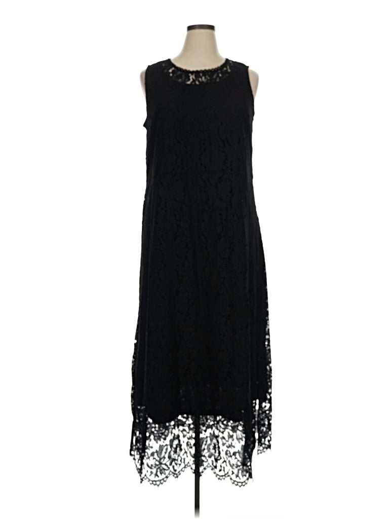 Pre-owned Isaac Mizrahi Live Cocktail Dress In Black