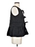 Unbranded Black Sleeveless Blouse Size S - photo 4