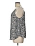 Ann Taylor LOFT 100% Polyester Gray Sleeveless Blouse Size Lg Petite - photo 5