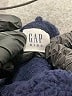Gap Kids 100% Polyester Hearts Blue Pullover Sweater Size 8 - photo 3