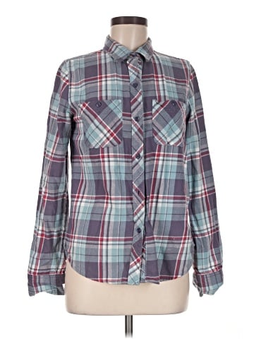 Mudd Long Sleeve Button-Down Shirt (view 1)