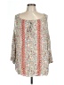 Max Edition 100% Rayon Ivory 3/4 Sleeve Blouse Size L - photo 1