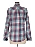 Mudd Plaid Teal Long Sleeve Button-Down Shirt Size M - photo 2
