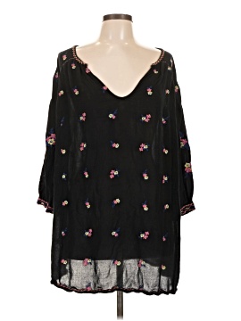 Free People 3/4 Sleeve Blouse