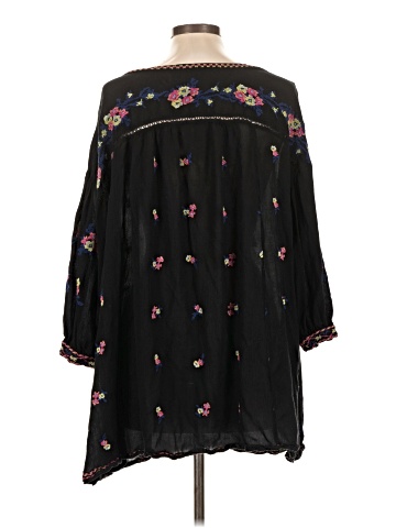 Free People 3/4 Sleeve Blouse (view 2)