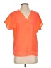DKNY 100% Polyester Orange Short Sleeve T-Shirt Size S - photo 1