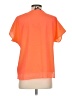 DKNY 100% Polyester Orange Short Sleeve T-Shirt Size S - photo 2