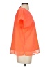 DKNY 100% Polyester Orange Short Sleeve T-Shirt Size S - photo 4