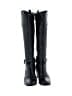 Tory Burch 100% Leather Black Boots Size 8 1/2 - photo 2