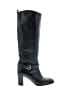 Tory Burch 100% Leather Black Boots Size 8 1/2 - photo 1